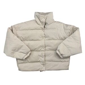 Y2K Wild Fable Iridescent‎ Shine Duvet Puffer Jacket M EUC